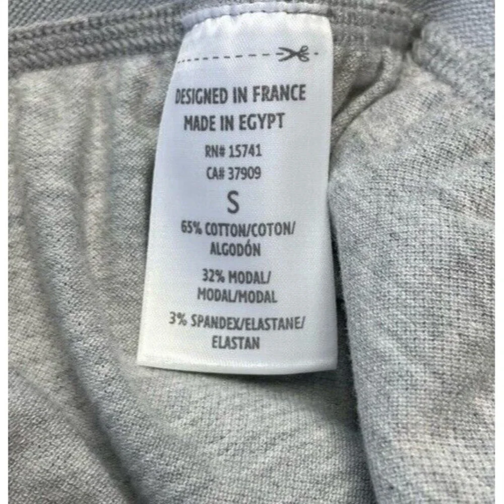 LACOSTE Sleepwear Pants Piqué Knit Straight Elastic Waist Pockets Loungewear SM - Picture 5 of 11